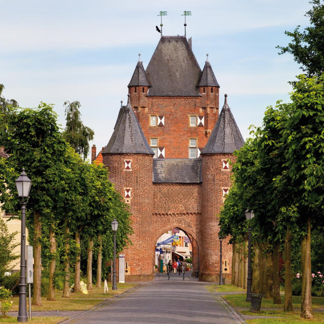 Ville jumelle - Xanten, Allemagne - Entrée de ville Xanten