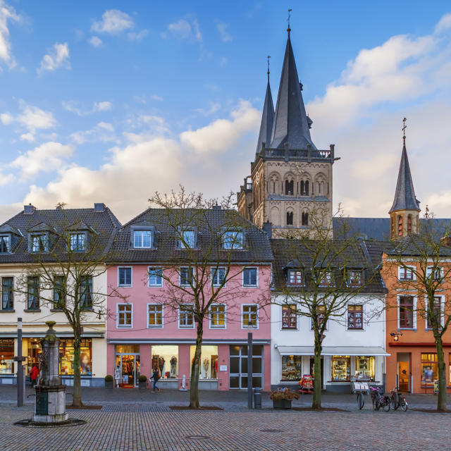 Ville jumelle - Xanten, Allemagne - ville